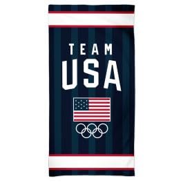 USOC Team USA Logo Spectra Beach Towel 30" x 60"