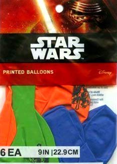 Star Wars Printed Balloons - 6 Pack