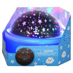 United Pacific Designs 33101FZ: Stars & Clouds Light Up Projector in Color Box