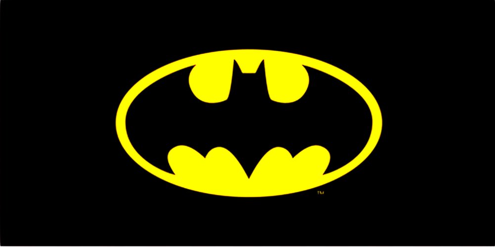 DC COMICS Batman Emblem Beach Towel ~ The Dark Knight