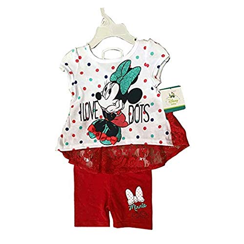 Disney Minnie Mouse Baby Girl 2 Pieces Set (12-24 Months) | Newborn Clothes for Girls