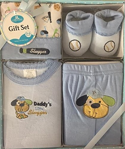 Regent Baby Crib Mates Gift Set CM3544, Blue