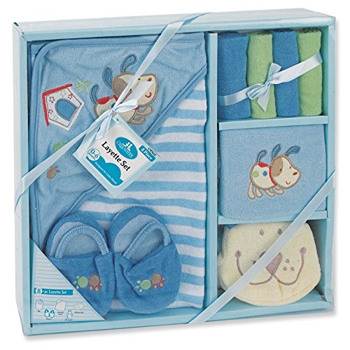 Regent Baby Crib Mates Gift Set CM35501, Blue/Pink