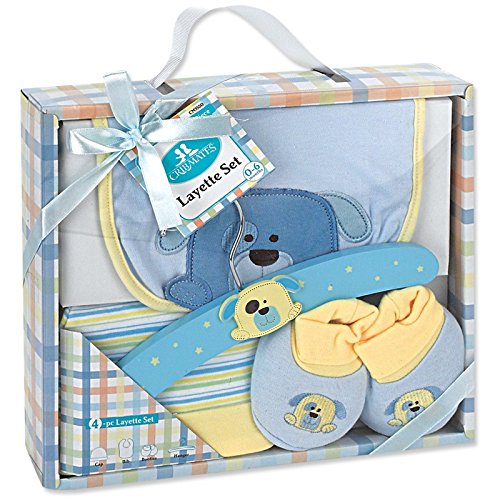 Regent Baby Crib Mates Gift Set CM3550, Blue/Pink