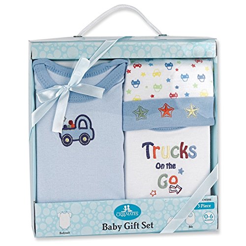 Regent Baby Crib Mates Gift Set CM3595, Blue/Pink