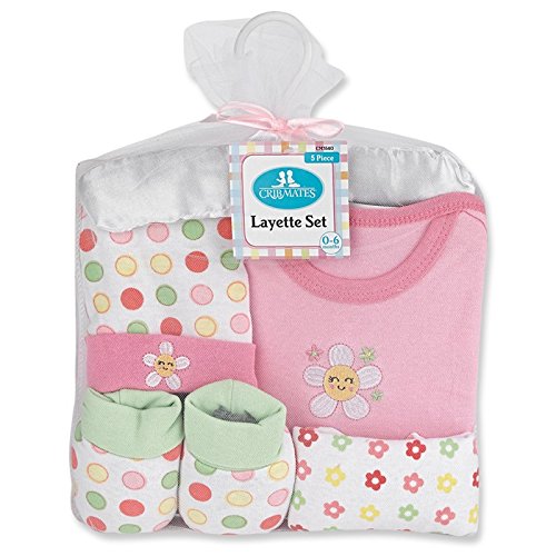 Regent Baby Crib Mates Gift Set CM3540, Blue/Pink