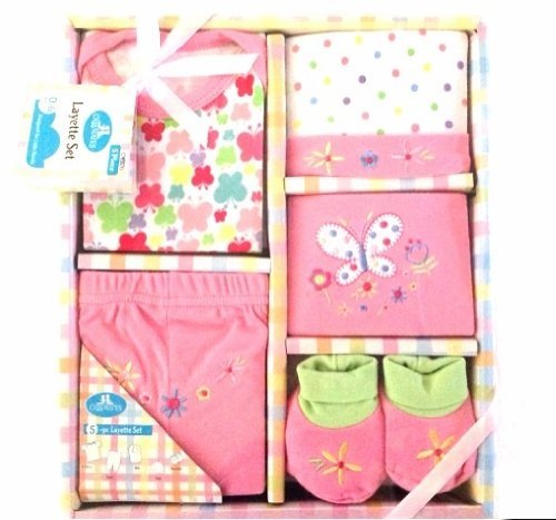 Regent Baby Crib Mates Gift Set CM3570, Blue/Pink