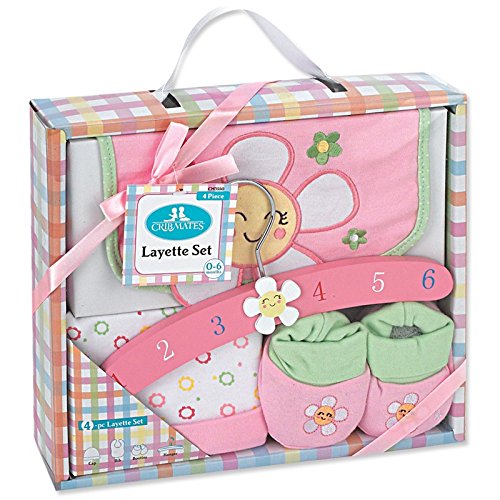 Regent Baby Crib Mates Gift Set CM3550, Blue/Pink