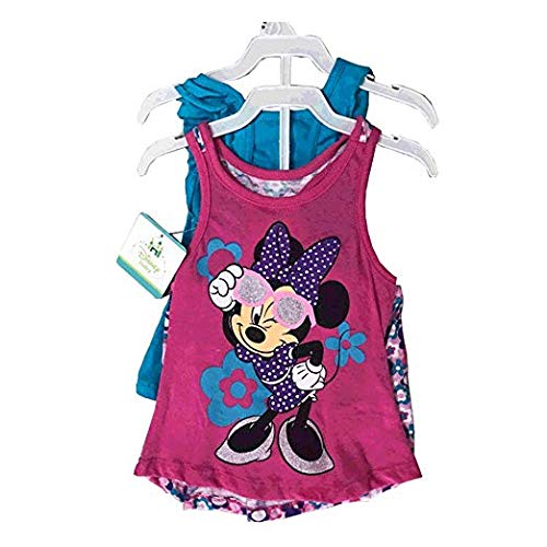Disney Minnie Mouse 3 Pieces Clothing Set 12-24 Months (18 Months, Blue/Pink)| Christmas Gift 2019