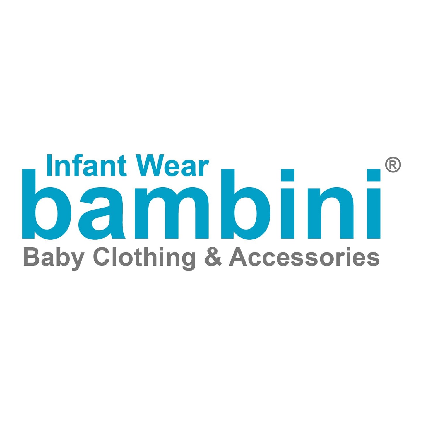 Bambini 021SB Hooded Towel with Binding and Screen Prints44; Blue