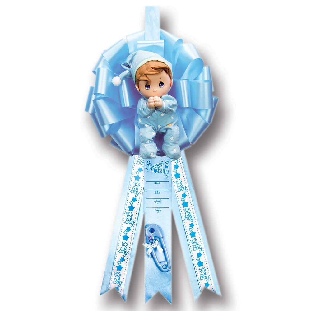 Its a Boy! 24 Inch Long Announcement Ribbon - Precious Moments Tm