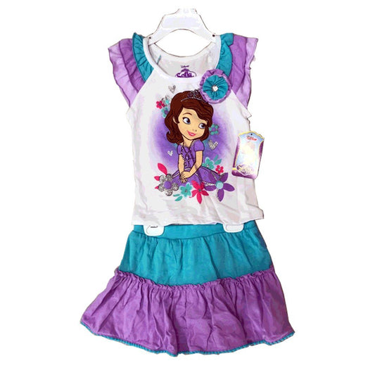 DISNEY PRINCESS SOFIA 2 PIECES SET 2T-4T