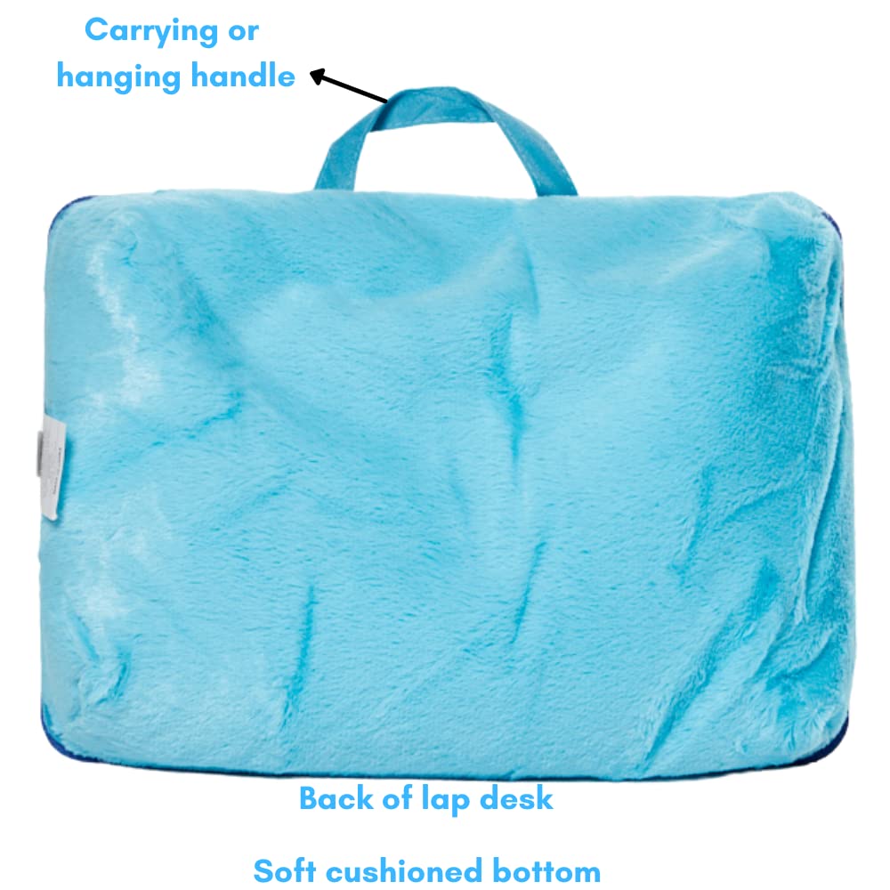 Disney Frozen Princess Elsa and Anna Lap Desk Activity Set for Kids with ABC 123 Practice Pad and Stickers