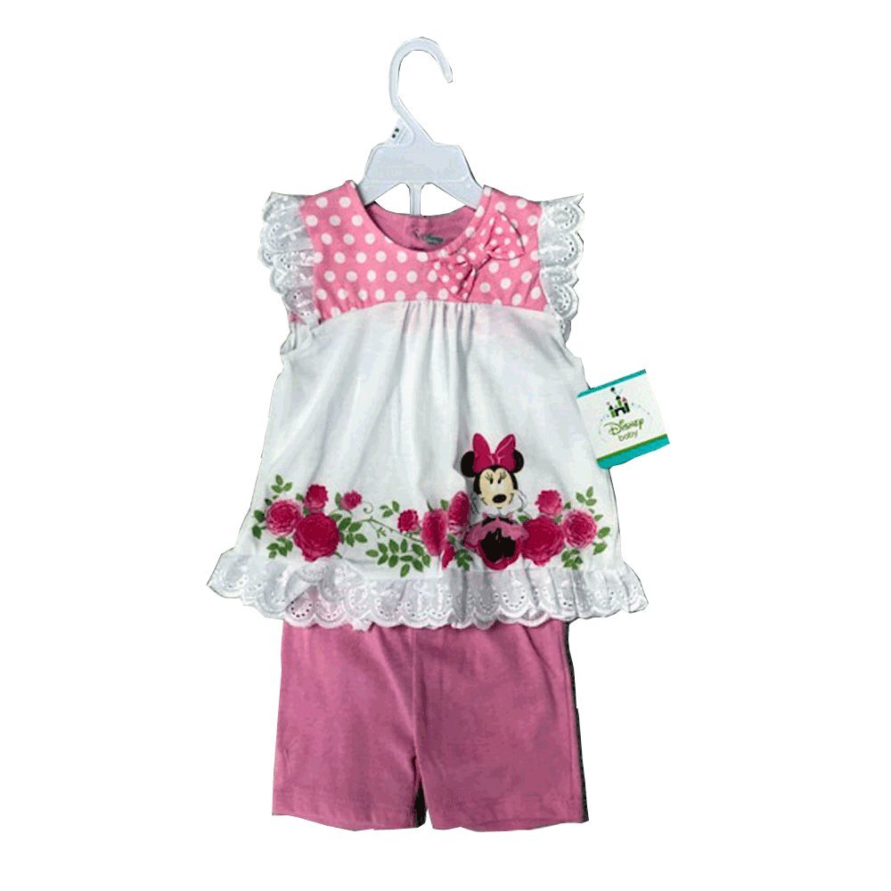 Disney 2 Pieces Clothing Set for Baby/Toddler Girls (12-24 Months) 2020