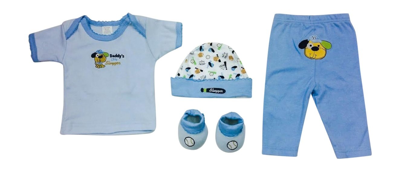 Regent Baby Crib Mates Gift Set CM3544, Blue