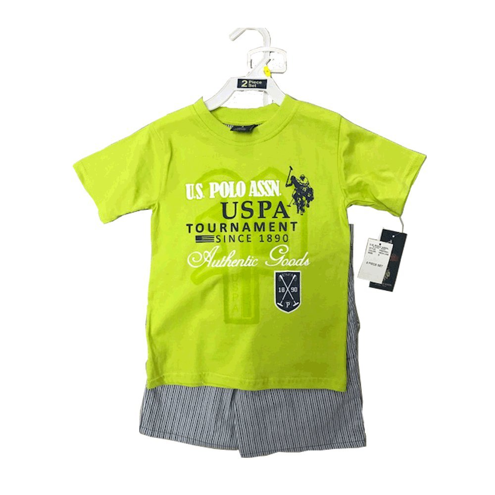 US POLO Boys 2 Pieces Set (4-6 Years) | Boys Clothing | Boys Clothe | Baby Boy CLothing