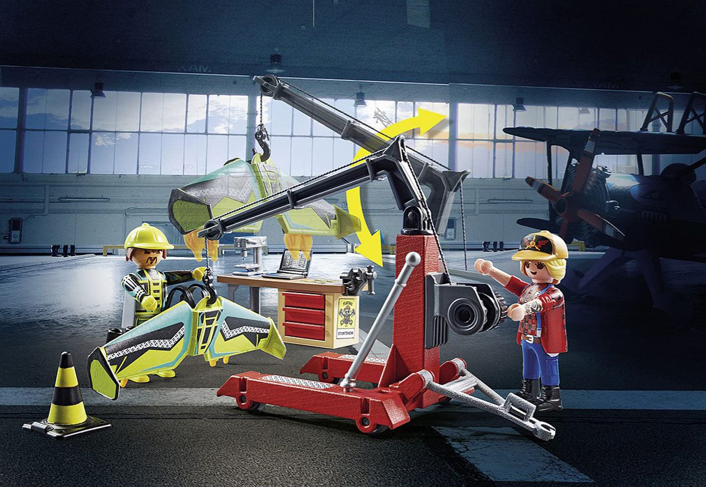 Playmobil Air Stunt Show Service Station