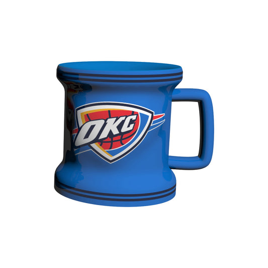 Boelter Brands NBA Mens NBA Sculpted Mini Mug, 2-Ounce