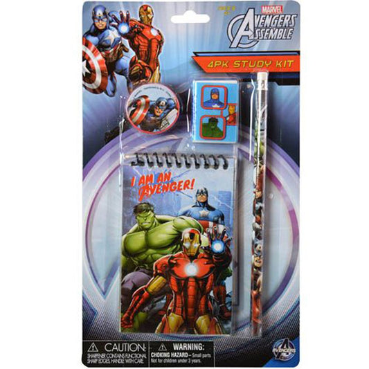 Marvel Avengers Assemble 4pk Study kit