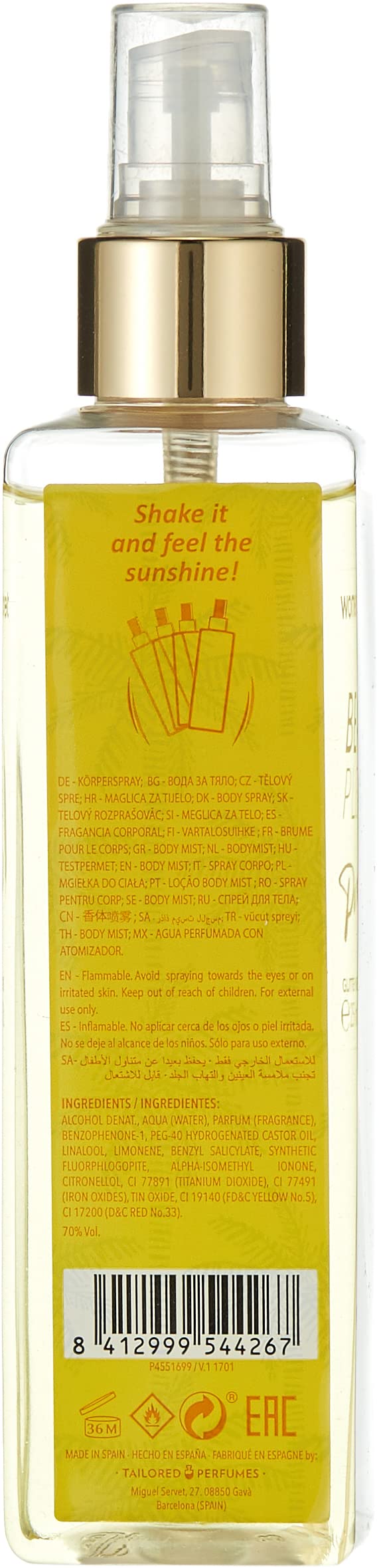 Women Secret Body Mist 250 Paradise