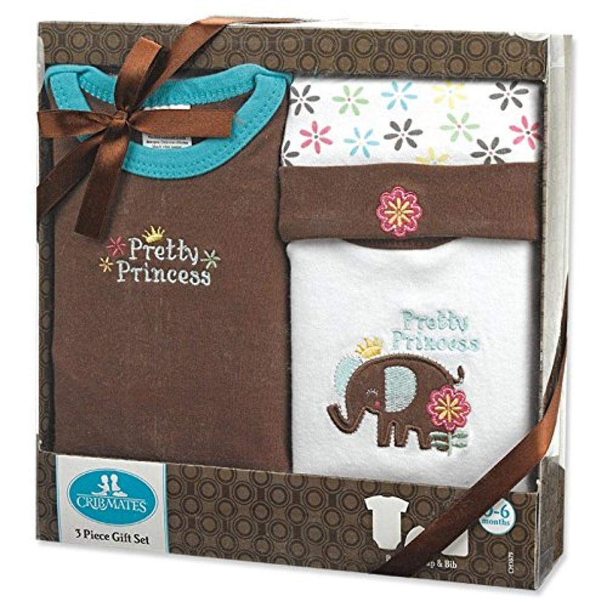 Regent Baby Crib Mates Gift Set CM3579, Tan/Brown