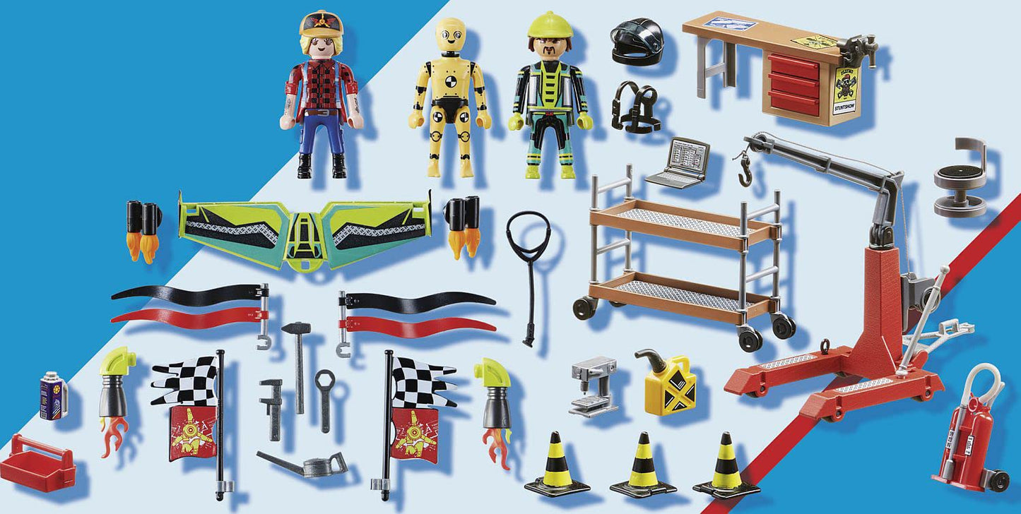 Playmobil Air Stunt Show Service Station