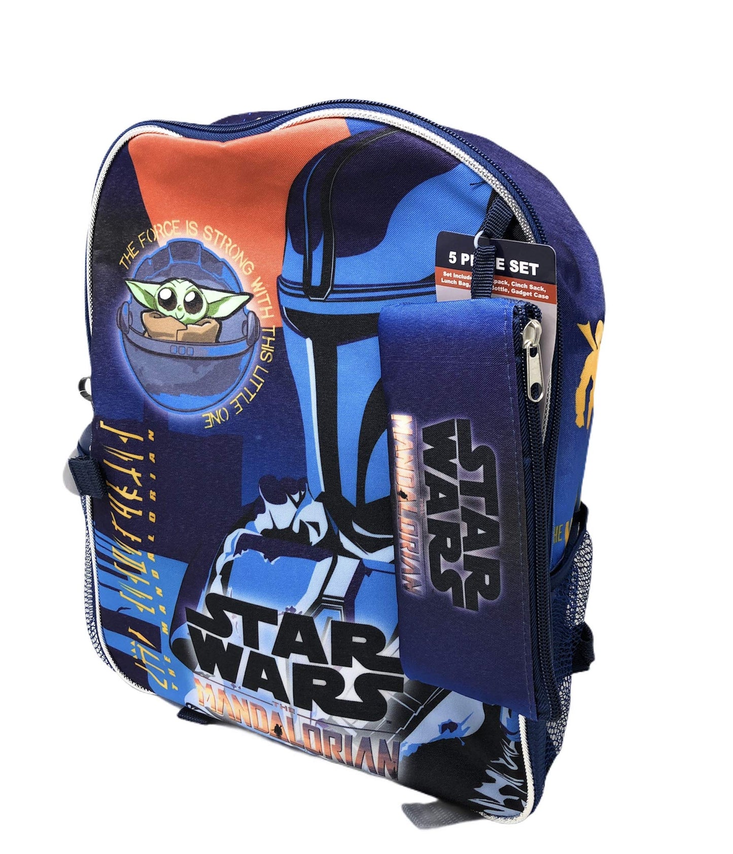Star Wars The Mandalorian Dinn Djarin 5-Piece Backpack Set