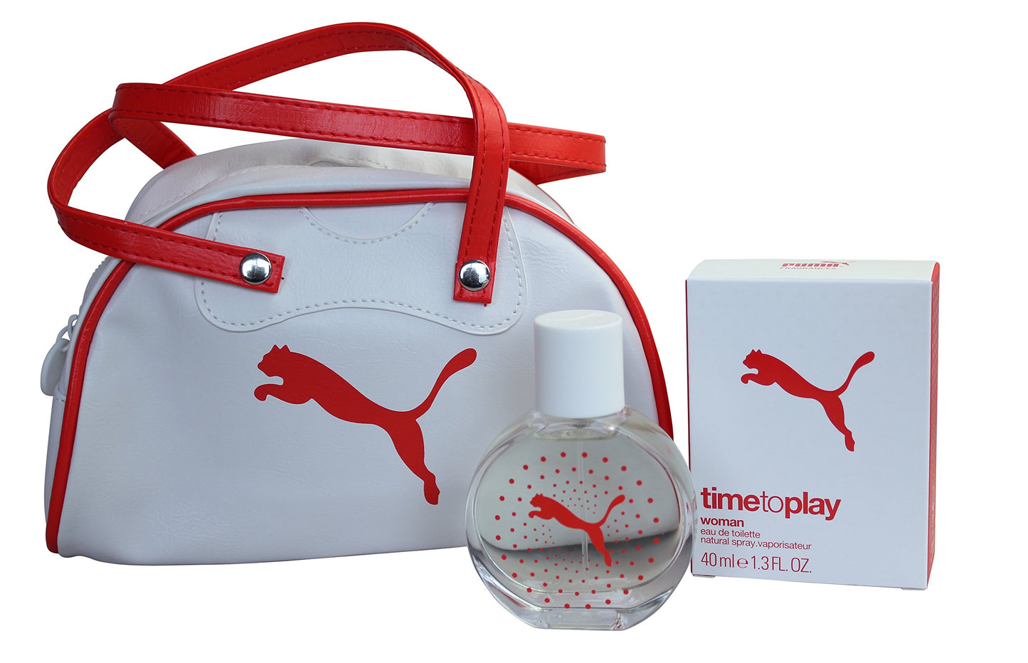 Puma Time To Play Woman Gift Set 1.4oz (40ml) EDT Spray + Mini Bag