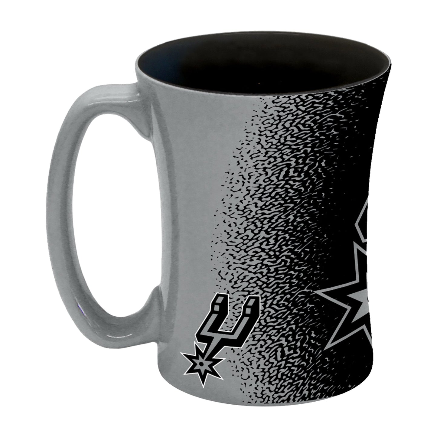 NBA San Antonio Spurs Sculpted Mocha Mug, 14-ounce