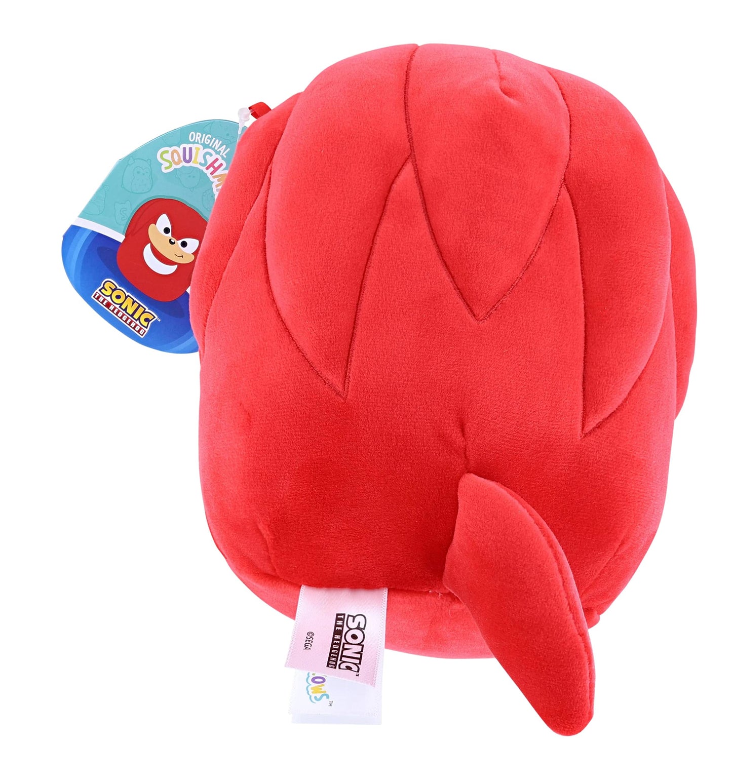 Squishmallows Kellytoy SEGA Sonic, Knuckles, Tails, Shadow Plush Toy (7" Sonic The Knuckles)