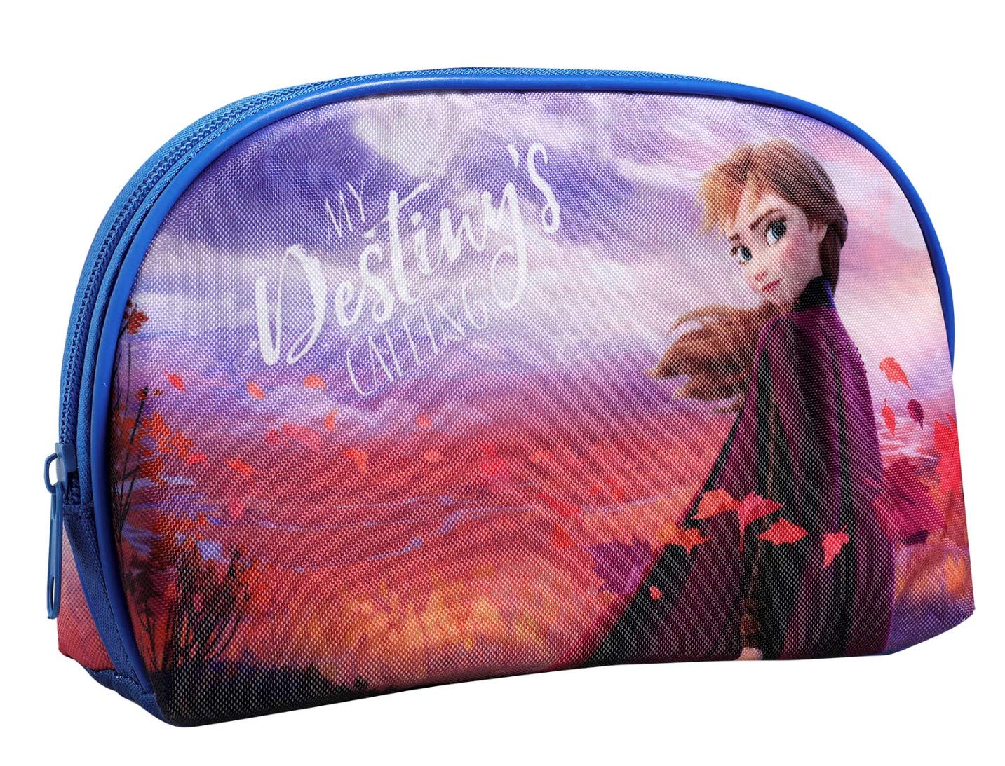 Disney Frozen II Women 3 Pc Gift Set 1.7oz EDT Spray, 3.4oz Shower Gel, Toiletry Bag