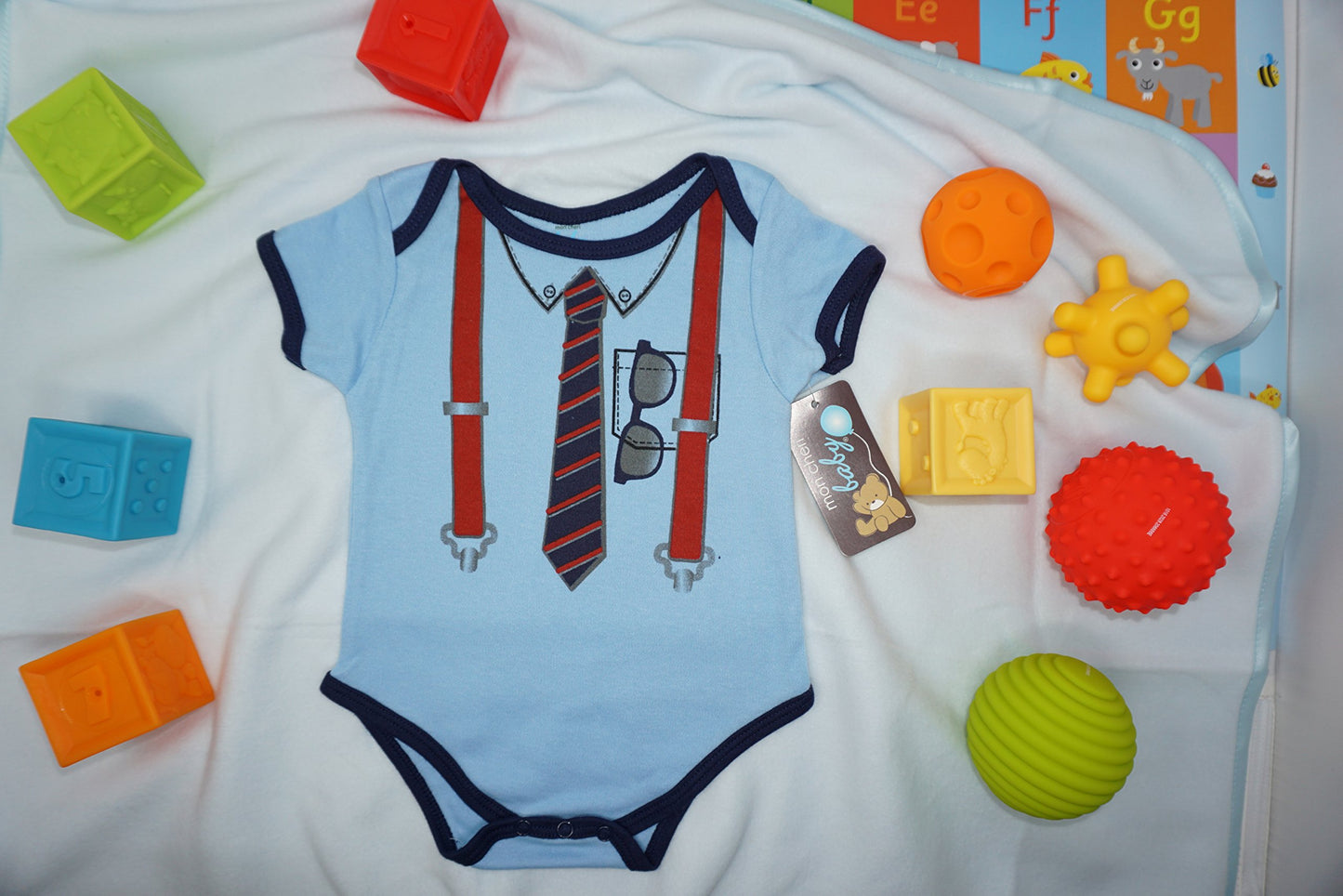 The Nerd V.I.P. Funny Baby Boy Girl Unisex One Piece Infant Funny Dress Up Bodysuits(6-9)