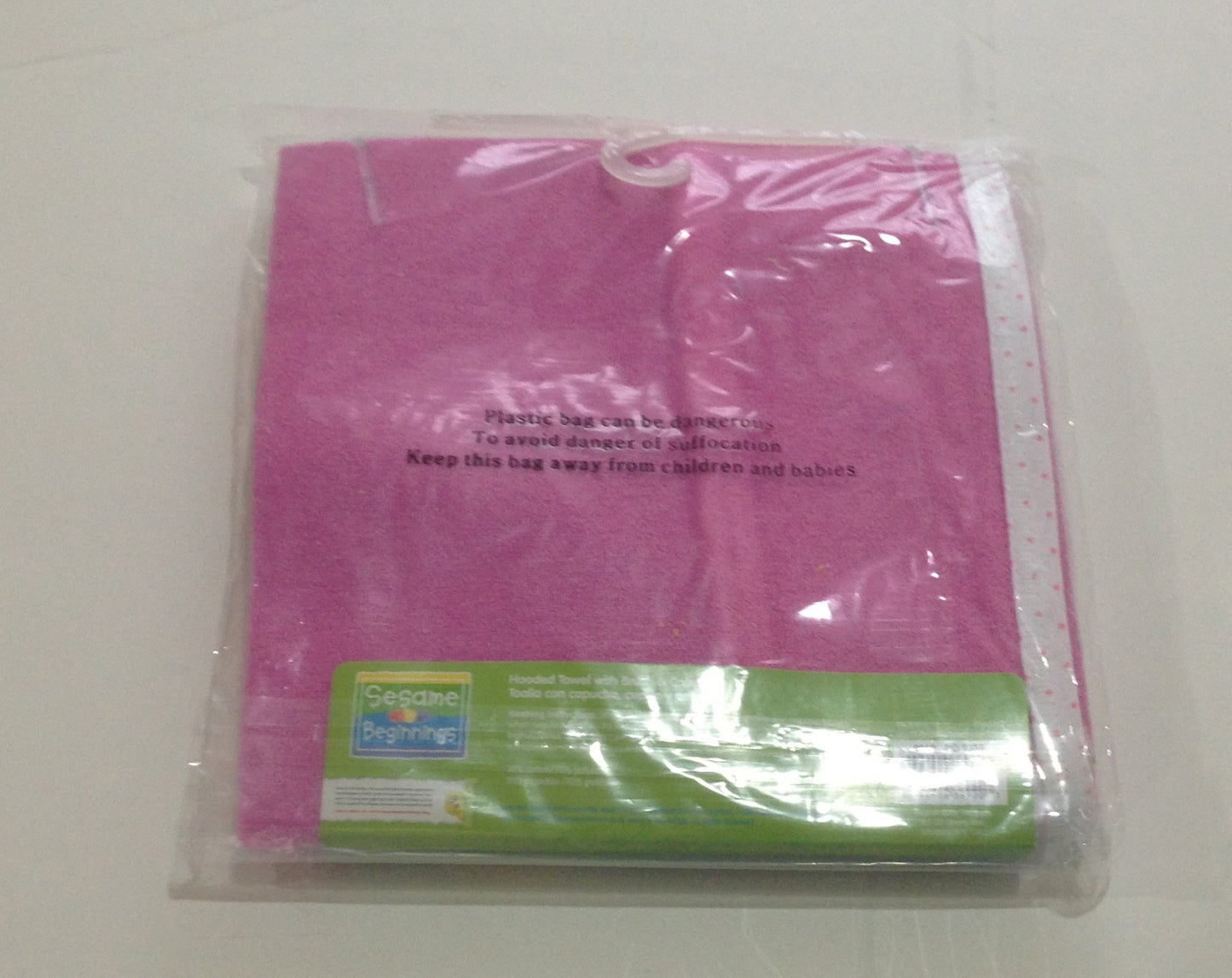 Sesame Street Hooded Blanket With Brush & Comb Set - Pink (ELMO)