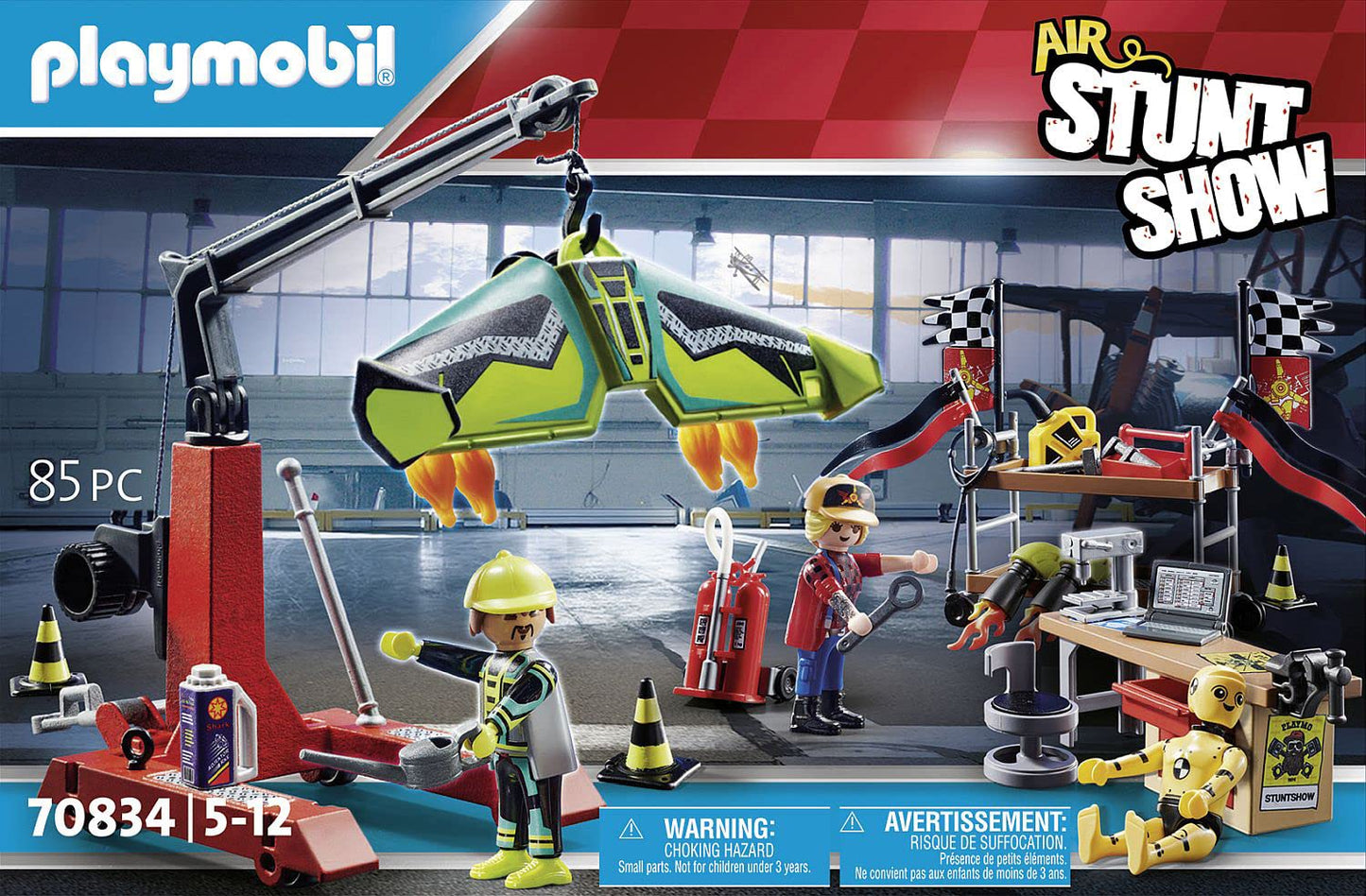 Playmobil Air Stunt Show Service Station