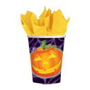 Playful Pumpkin Paper Cups, 25ct