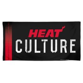 Miami Heat 2023 CITY EDITION Spectra Beach Towel 30" x 60"