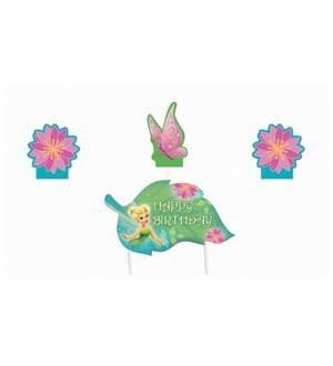 Tinkerbell Mini Candles 4ct [Contains 3 Manufacturer Retail Unit(s) Per Amazon Combined Package Sales Unit] - SKU# 170170