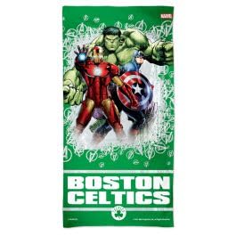 Boston Celtics / Marvel (c) 2021 MARVEL Spectra Beach Towel 30" x 60"