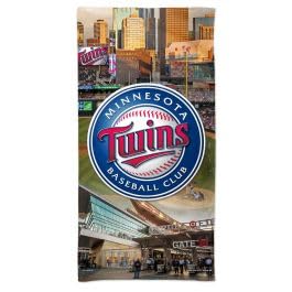 Minnesota Twins Spectra Beach Towel 30" x 60"