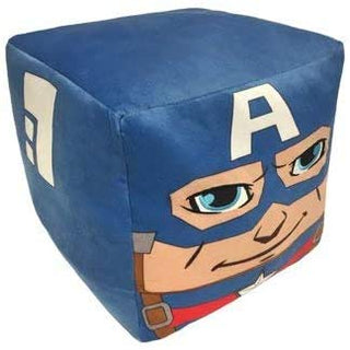 Captain America Square Decorative Pillow for Boys 14 x 14 in. | Kids Birthday Gift 2021