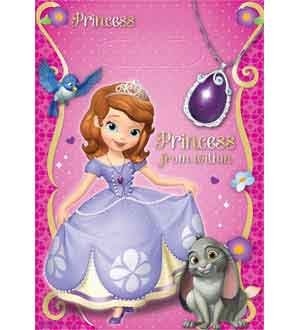 amscan Sofia The First Lootbag 8ct [Contains 6 Manufacturer Retail Unit(s) Per SKU# 371351