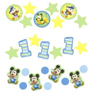 Mickey's 1st Birthday Paper Confetti