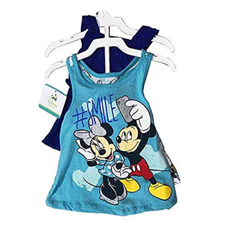 Disney Minnie Mouse 3 Pieces Clothing Set for Baby/Toddler Girls (12-24 Months) 2020 | 100% Cotton