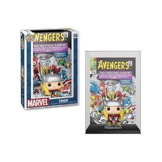 Funko Pop Comic Cover! Marvel: Avengers - Thor (Exc) Collectable Vinyl Figure - Gift Idea - Official Merchandise - Toys for Kids & Adults - Model Figure for Collectors and Display