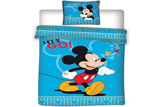 Disney Aymax Mickey Mouse Bed Linen Set 140 x 200 cm + 63 x 63 cm