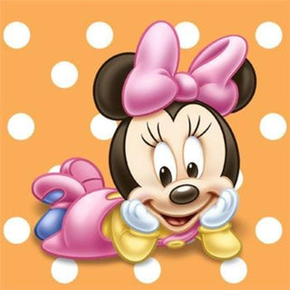 Disney Minnie's 1st Birthday Beverage Napkins (16)