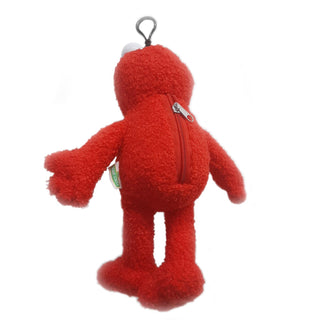 Accessory Innovations Sesame Street Elmo 9" Soft Plush Doll Key Chain Coin Bag Clip On