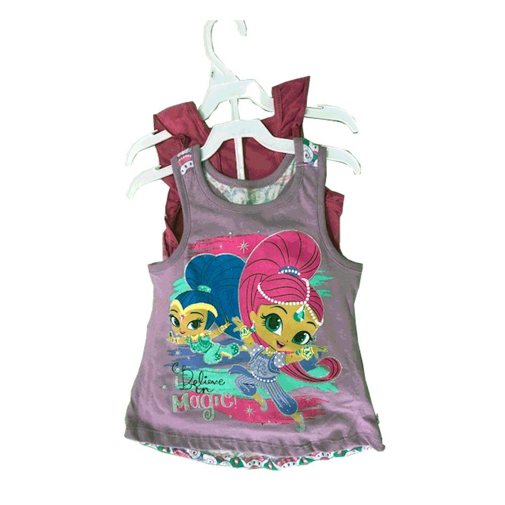 NICKELODEON SHIMMER AND SHINE 3 PIECES SET 2T-4T