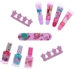 Jojo Siwa 10 Pieces Complete Beauty Nail & Lip Glosses Set For Girls