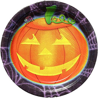 Playful Pumpkins 7" Plates 50 Pack